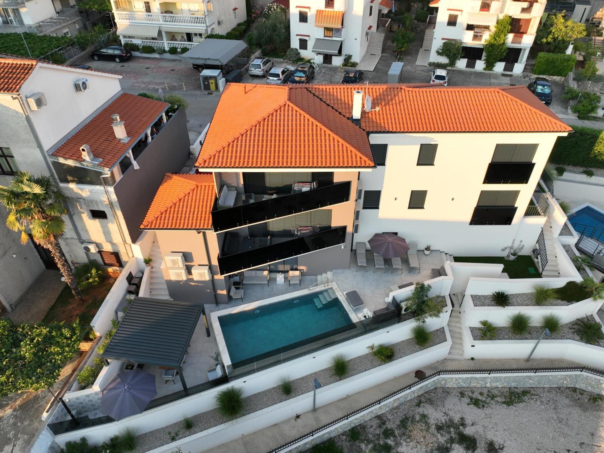 Villa Aurea Apartments Malinska De Luxe Экстерьер фото