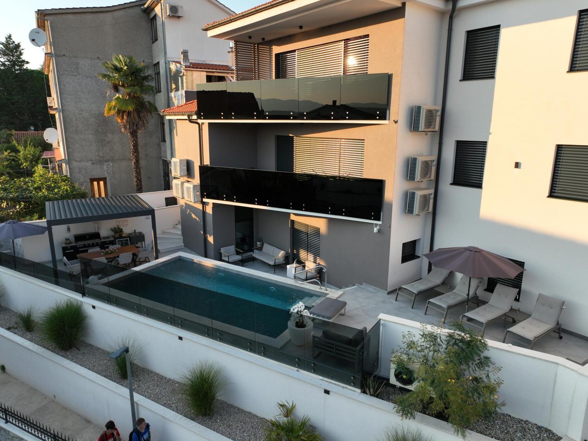Villa Aurea Apartments Malinska De Luxe Экстерьер фото